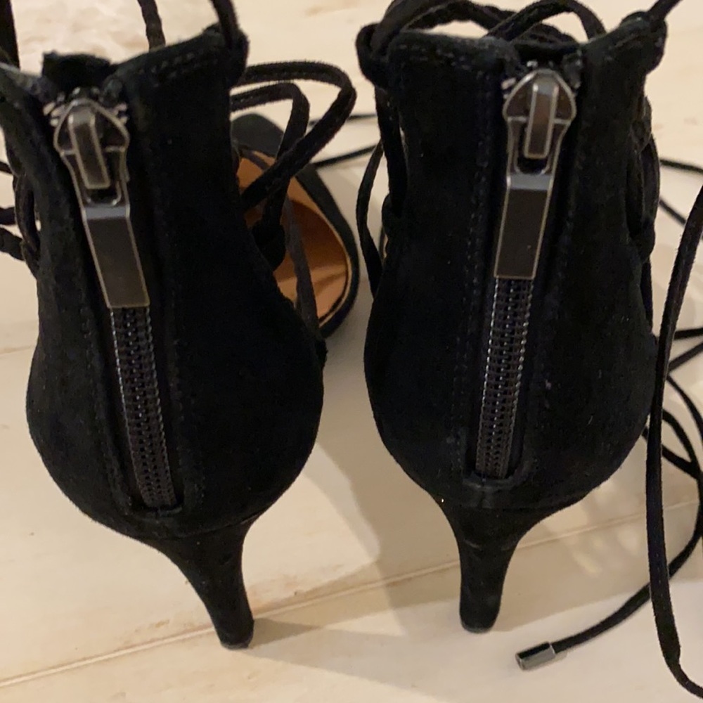 Anthropologie Lien Do ALMA Lace Up Pump - Picture 3 of 5